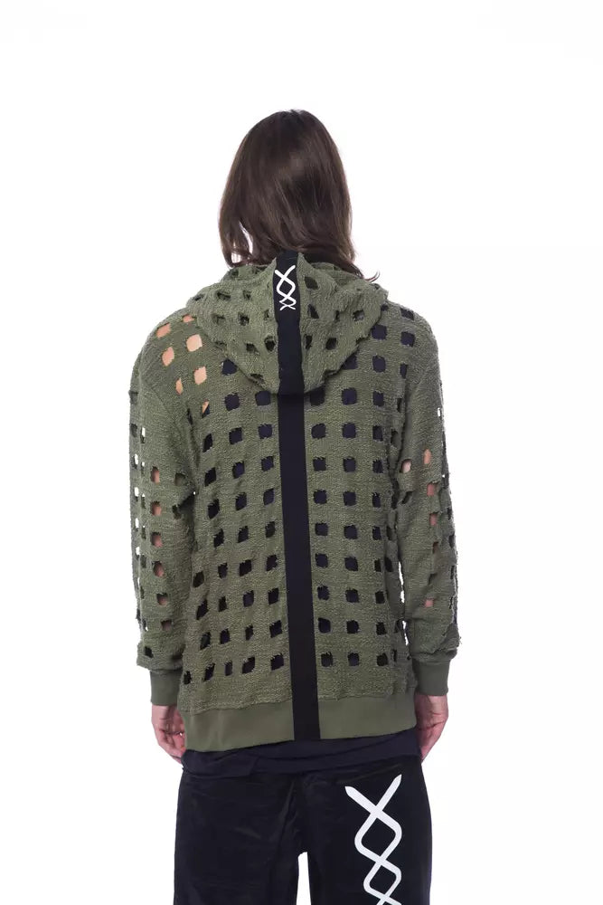 Nicolo Tonetto Army Cotton Men Sweater $767.00 Nicolo Tonetto Luzworld