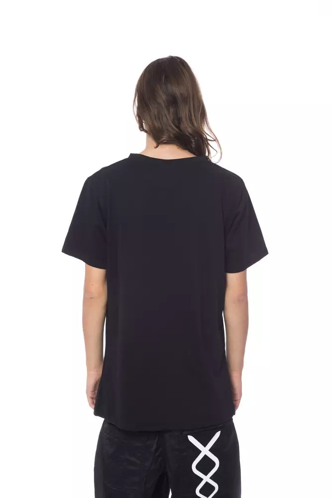 Nicolo Tonetto Black Cotton Men T-Shirt $225.00 Nicolo Tonetto Luzworld