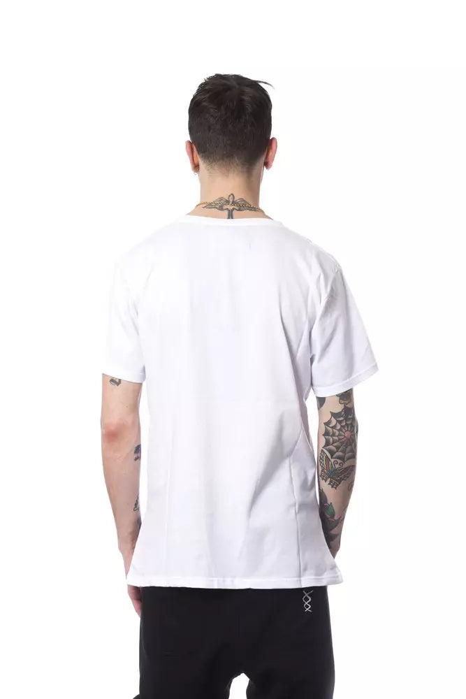 Nicolo Tonetto White Cotton Men T-Shirt $225.00 Nicolo Tonetto Luzworld