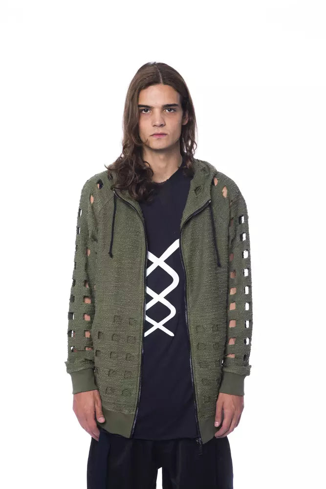Nicolo Tonetto Army Cotton Men Sweater $767.00 Nicolo Tonetto Luzworld
