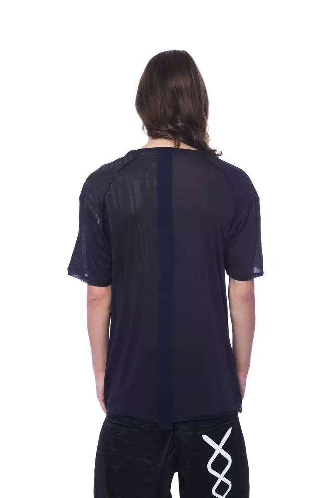 Nicolo Tonetto Blue Cotton Men's T-Shirt $231.00 Nicolo Tonetto Luzworld