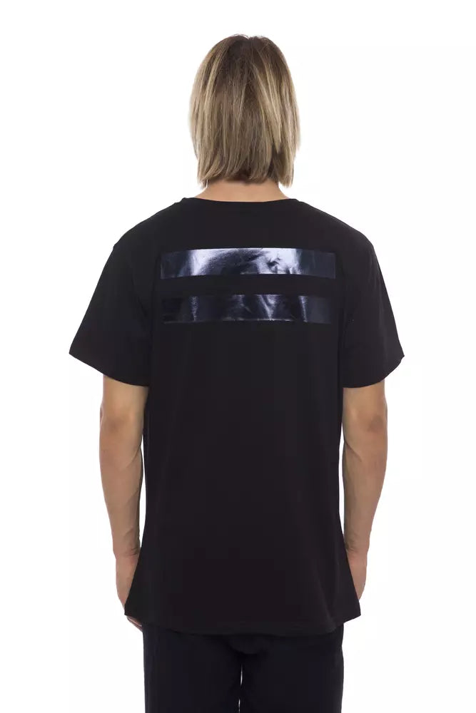 Nicolo Tonetto Black Cotton Men T-Shirt $211.00 Nicolo Tonetto Luzworld
