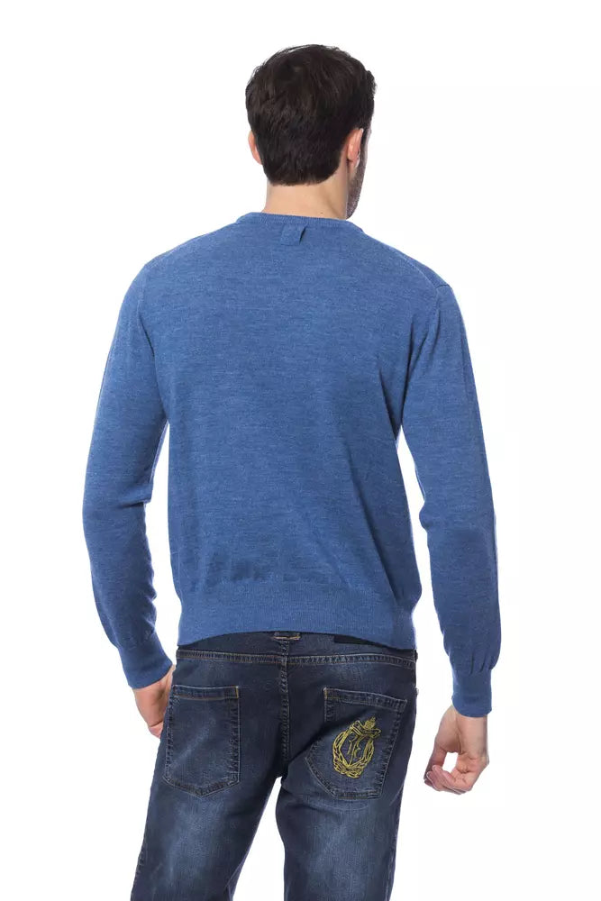 Billionaire Italian Couture Embroidered Merino Wool Crew Neck Sweater $885.00 Billionaire Italian Couture Luzworld
