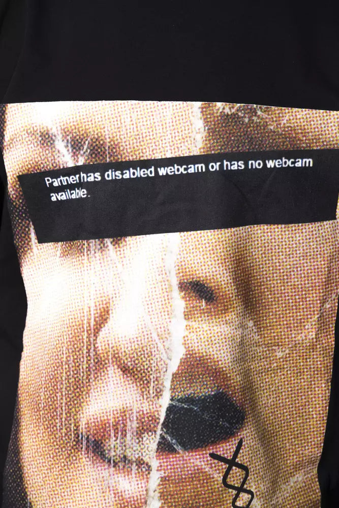 Nicolo Tonetto Black Cotton Men T-Shirt $225.00 Nicolo Tonetto Luzworld