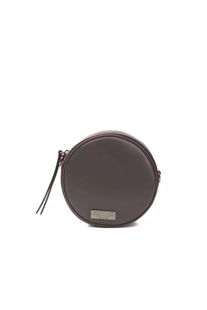 Pompei Donatella Burgundy Leather Women Crossbody Bag $572.00 Pompei Donatella Luzworld