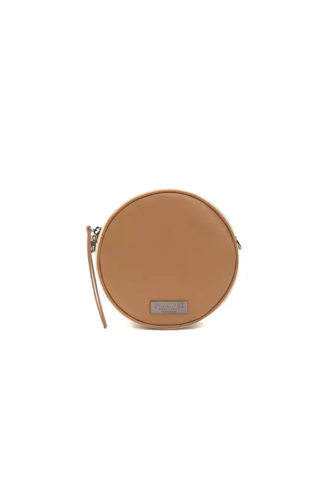Pompei Donatella Brown Leather Women Crossbody Bag $572.00 Pompei Donatella Luzworld