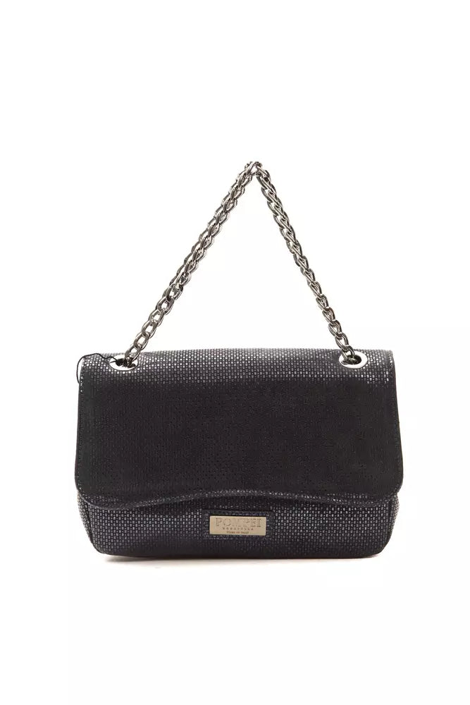 Pompei Donatella Blue Leather Women Crossbody $734.00 Pompei Donatella Luzworld