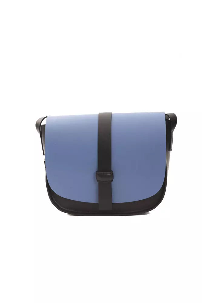 Pompei Donatella Blue Leather Women Crossbody Bag $705.00 Pompei Donatella Luzworld