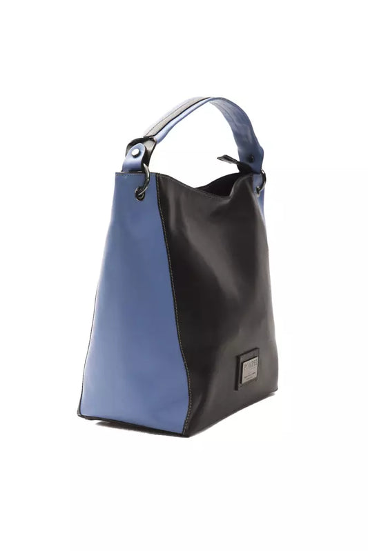 Pompei Donatella Black Leather Women Shoulder Bag $765.00 Pompei Donatella Luzworld