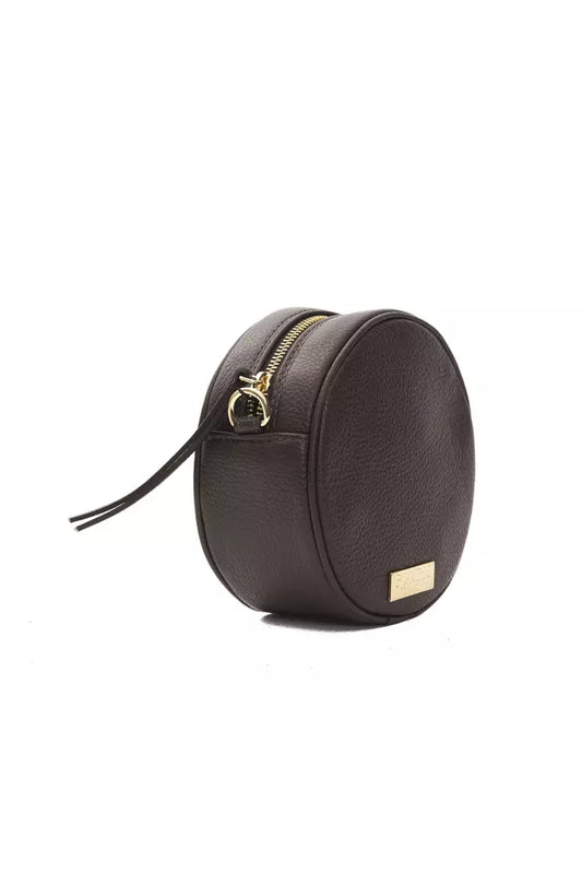 Pompei Donatella Brown Leather Women Crossbody Bag $513.00 Pompei Donatella Luzworld