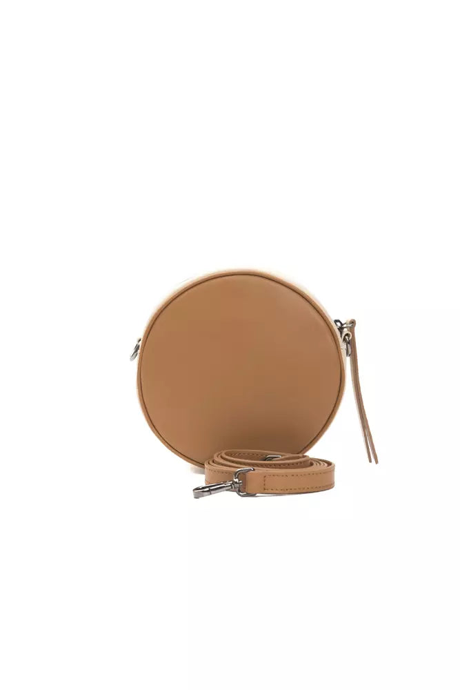 Pompei Donatella Brown Leather Women Crossbody Bag $572.00 Pompei Donatella Luzworld