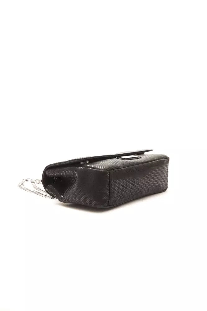 Pompei Donatella Black Leather Women Crossbody Bag $734.00 Pompei Donatella Luzworld