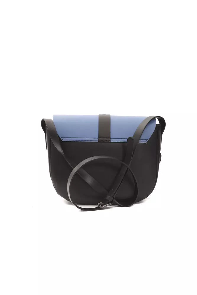 Pompei Donatella Blue Leather Women Crossbody Bag $705.00 Pompei Donatella Luzworld