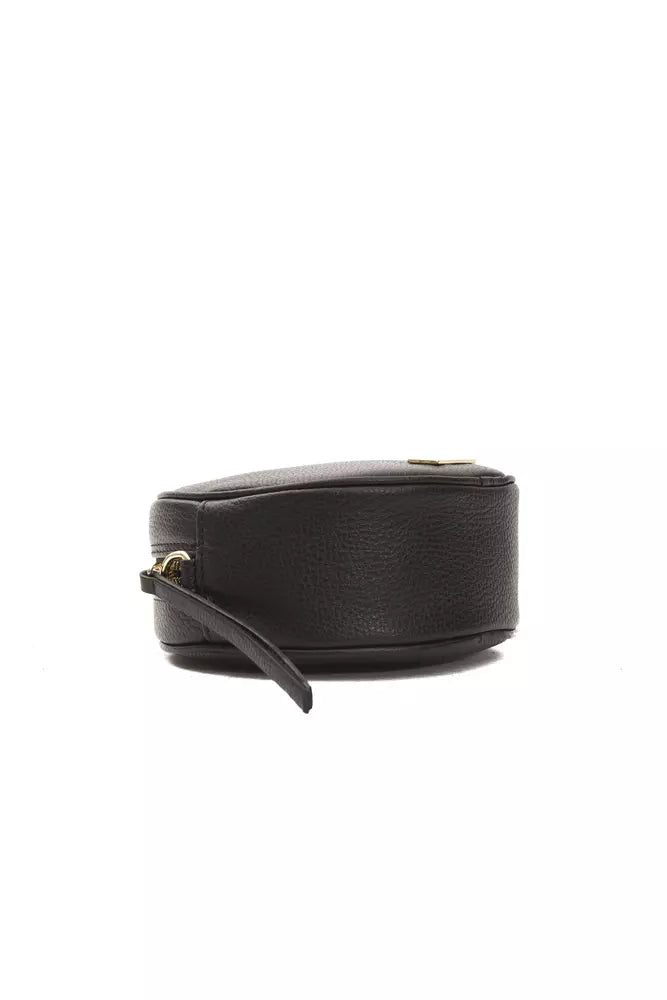 Pompei Donatella Black Leather Women Crossbody Bag $513.00 Pompei Donatella Luzworld