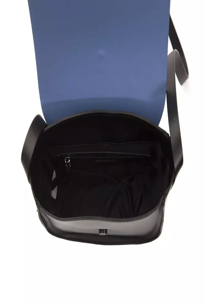 Pompei Donatella Blue Leather Women Crossbody Bag $705.00 Pompei Donatella Luzworld