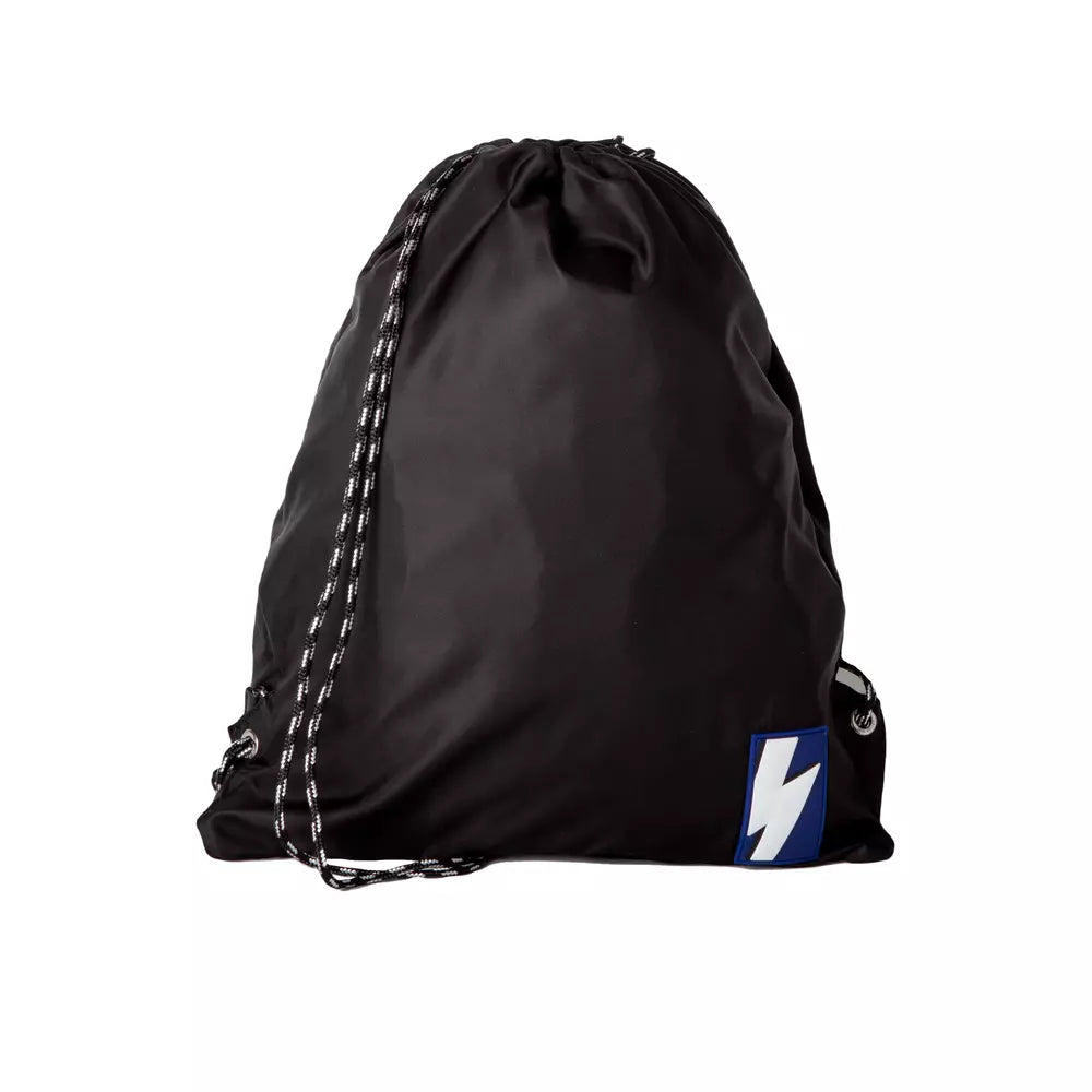 Neil Barrett Black Nylon Men Backpack $721.00 Neil Barrett Luzworld