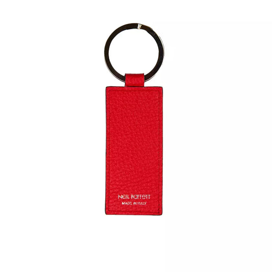 Neil Barrett Red Leather Men Keychain $226.00 Neil Barrett Luzworld