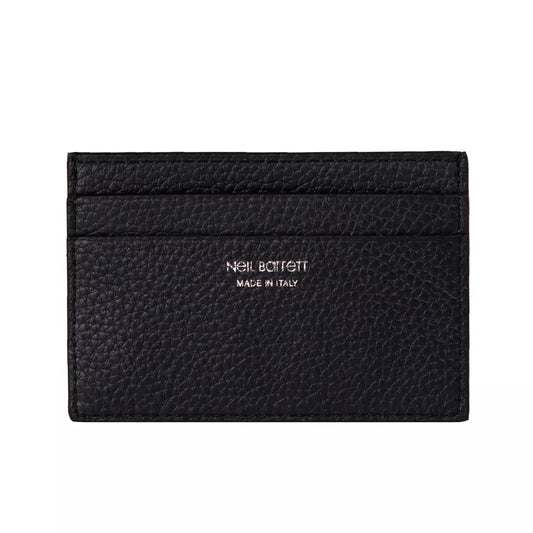 Neil Barrett Black Leather Men's Wallet $205.00 Neil Barrett Luzworld