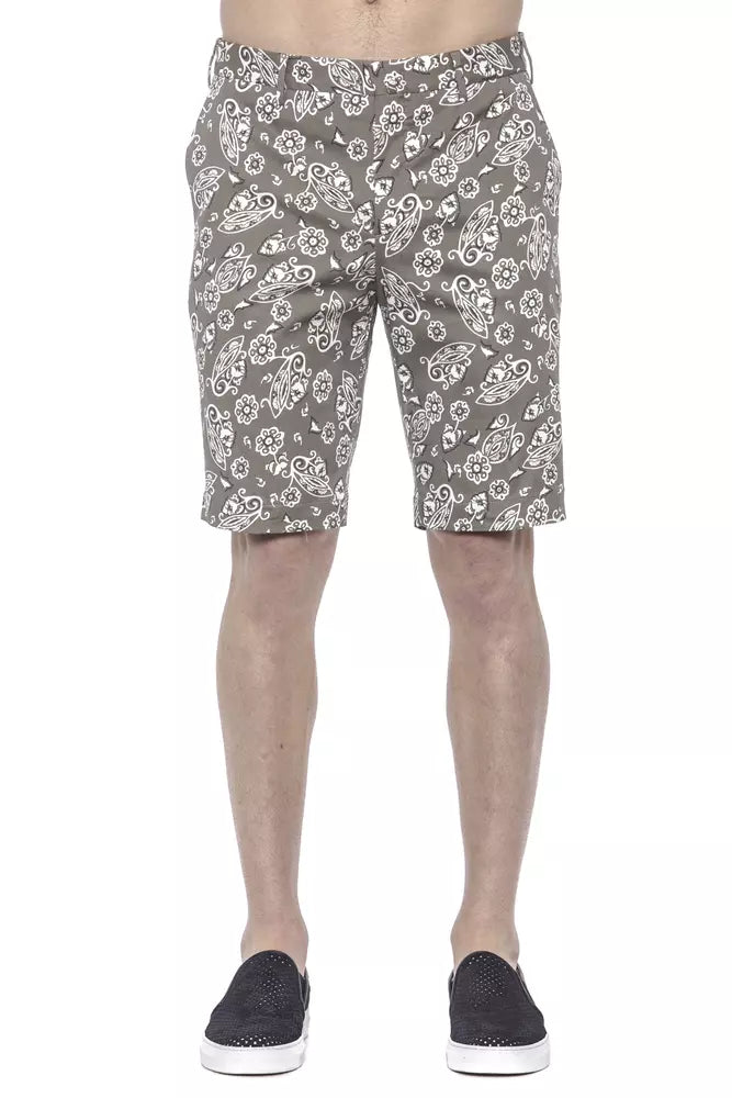 PT Torino Green Cotton Men's Bermuda Shorts $507.00 PT Torino Luzworld
