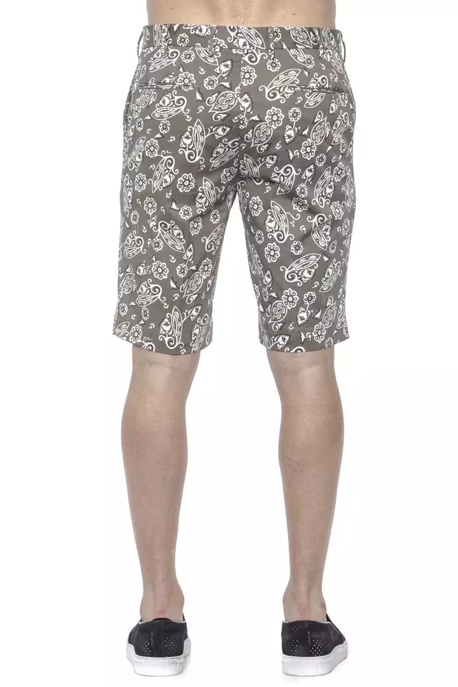 PT Torino Green Cotton Men's Bermuda Shorts $507.00 PT Torino Luzworld
