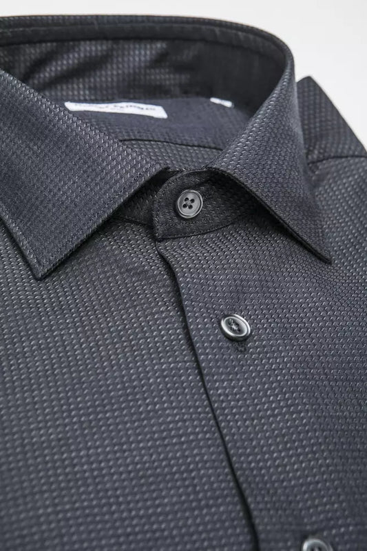 Robert Friedman Black Cotton Men's Shirt $211.00 Robert Friedman Luzworld