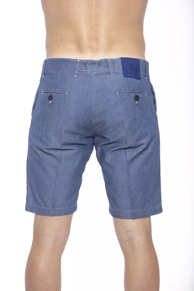 Armata Di Mare Chic Nautical Blue Bermuda Shorts $188.00 Armata Di Mare Luzworld