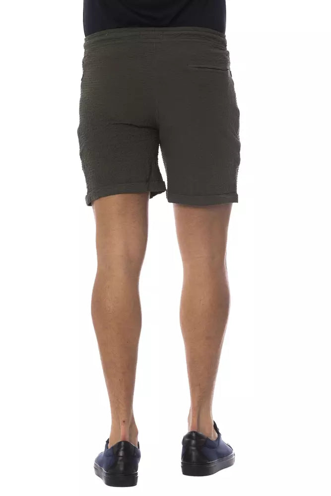 Verri Army Cotton Men's Casual Short $218.00 Verri Luzworld