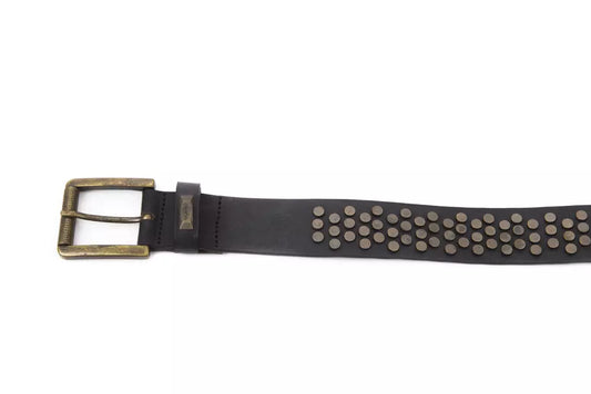 BYBLOS Black Cowhide Women Belt $492.00 BYBLOS Luzworld