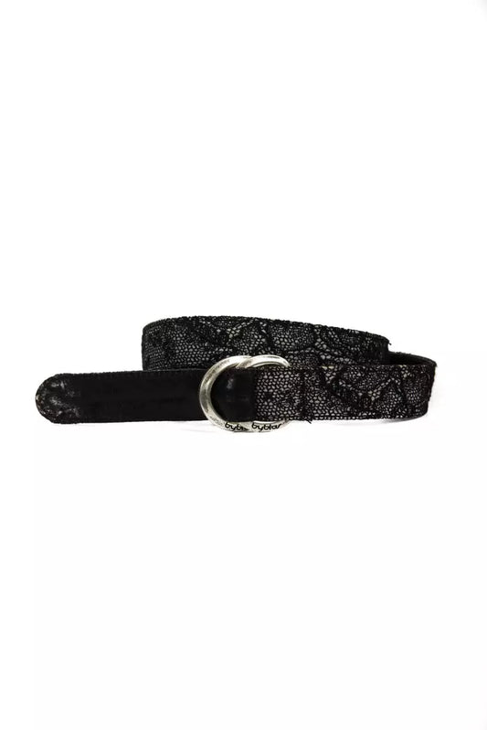 BYBLOS Black Wool Women's Belt $231.00 BYBLOS Luzworld