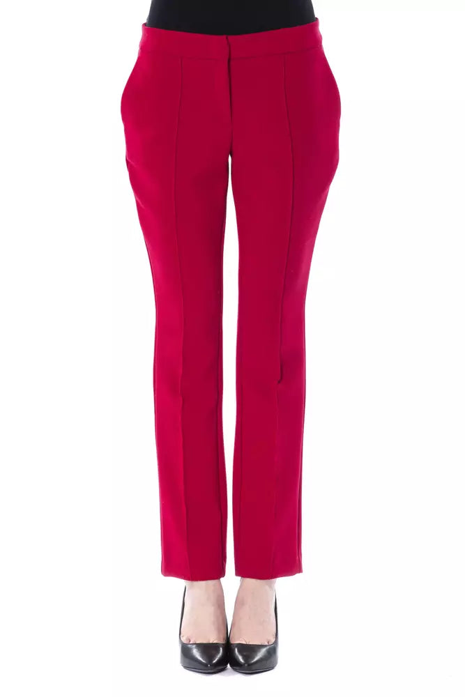 BYBLOS Fuchsia Polyester Women Pant $589.00 BYBLOS Luzworld