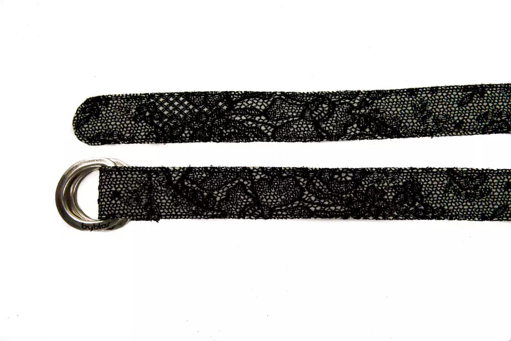 BYBLOS Black Wool Women's Belt $231.00 BYBLOS Luzworld