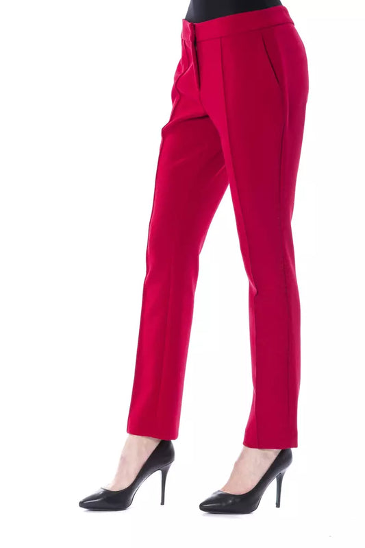 BYBLOS Fuchsia Polyester Women Pant $589.00 BYBLOS Luzworld