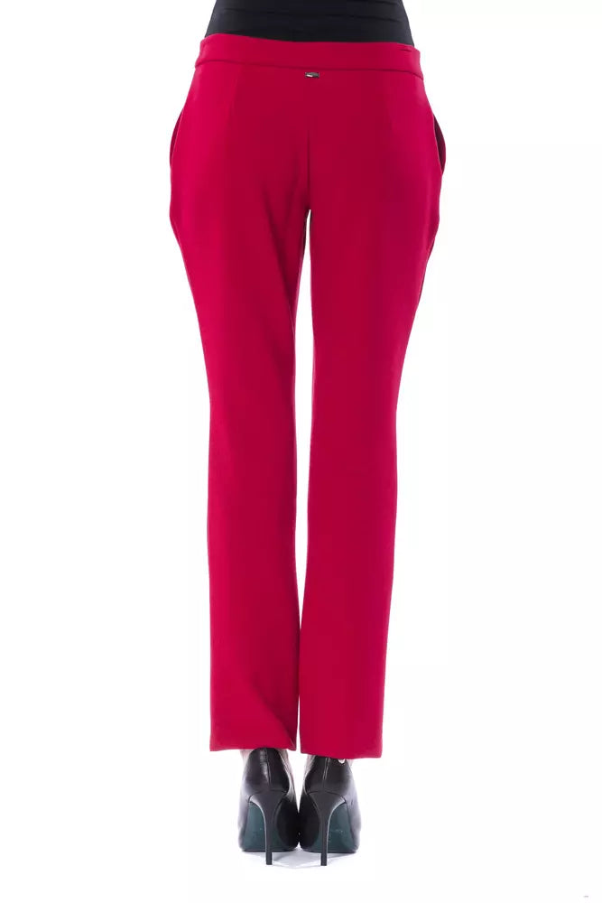 BYBLOS Fuchsia Polyester Women Pant $589.00 BYBLOS Luzworld