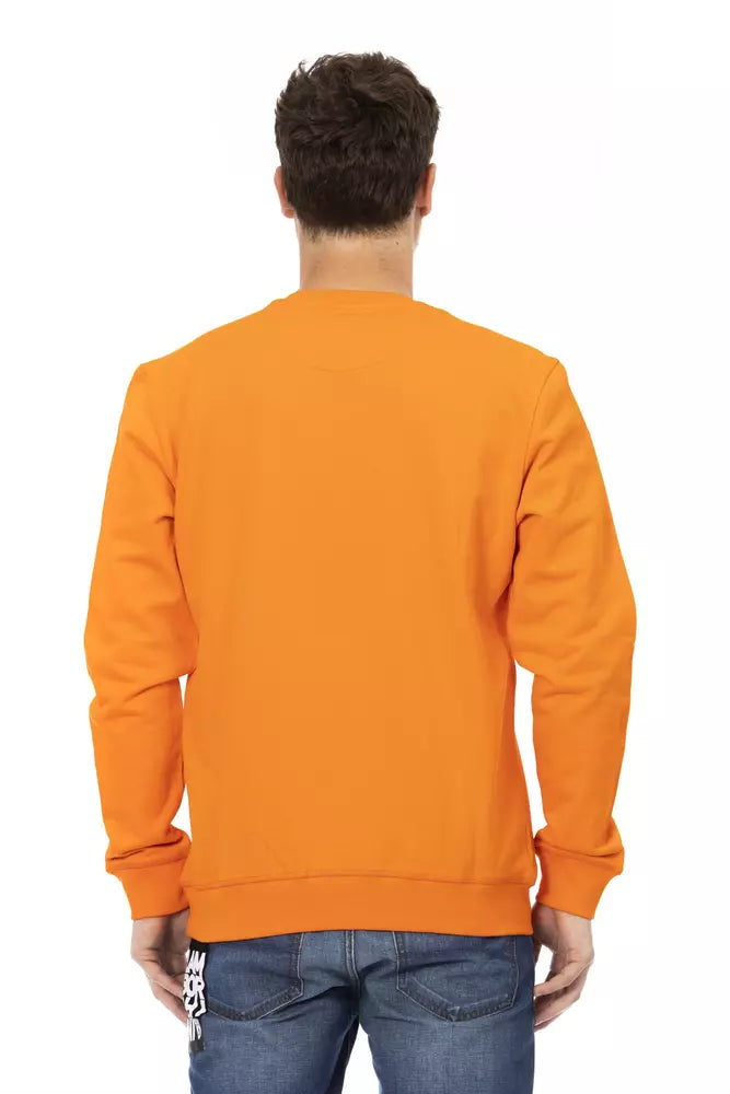 Automobili Lamborghini Orange Cotton Men Sweater $459.00 Automobili Lamborghini Luzworld