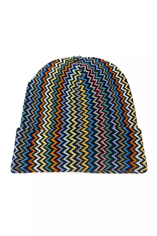 Missoni Multicolor Wool Men Hat $210.00 Missoni Luzworld