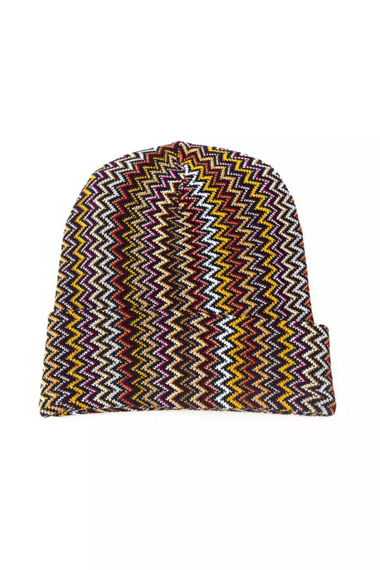 Missoni Multicolor Wool Men Hat $210.00 Missoni Luzworld