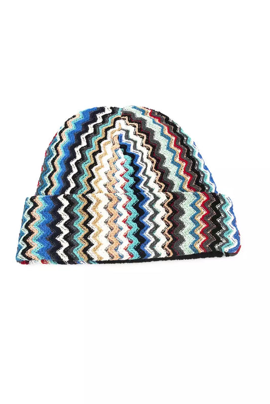 Missoni Multicolor Wool Men Hat $210.00 Missoni Luzworld