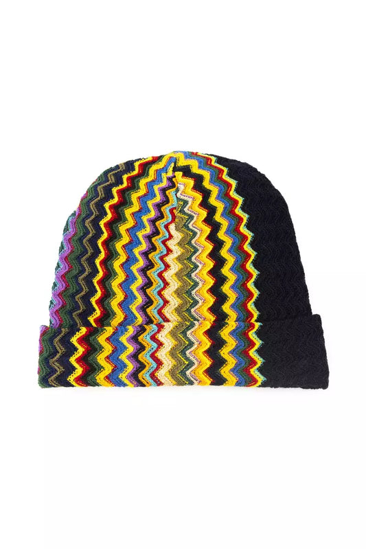 Missoni Multicolor Wool Men Hat $210.00 Missoni Luzworld