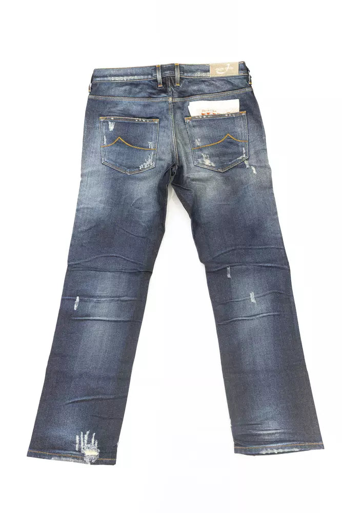 Jacob Cohen Blue Cotton Women's Jean $578.00 Jacob Cohen Luzworld