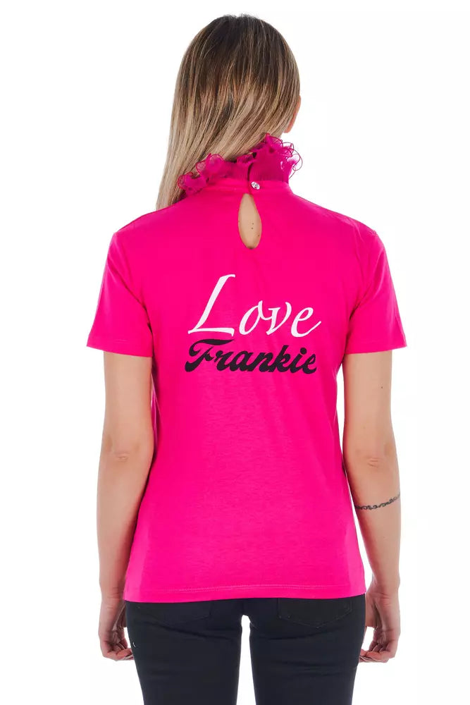 Frankie Morello Multicolor Cotton Women T-Shirt $192.00 Frankie Morello Luzworld