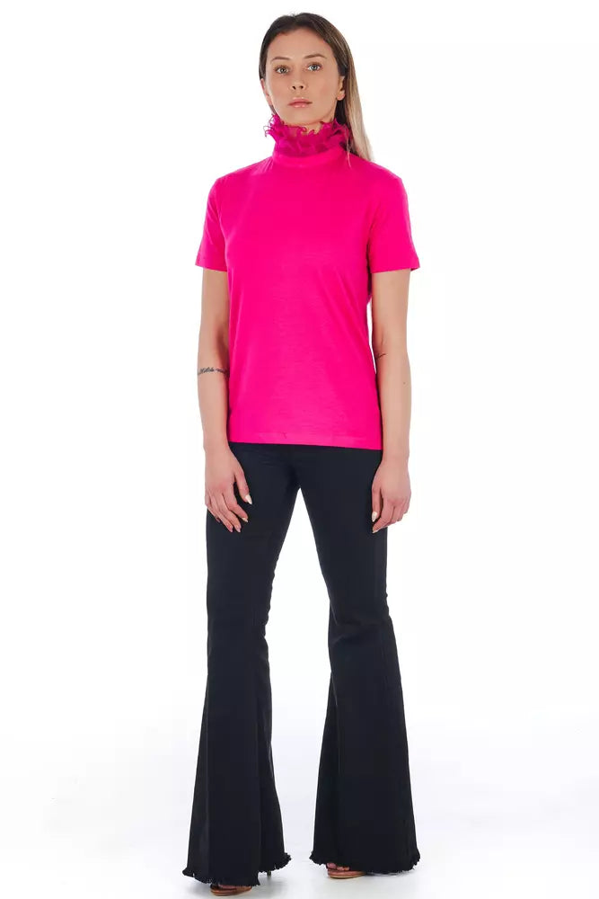 Frankie Morello Multicolor Cotton Women T-Shirt $192.00 Frankie Morello Luzworld