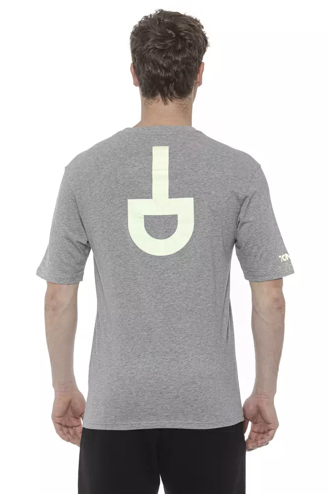 Tond Gray Cotton Men T-Shirt $147.00 Tond Luzworld
