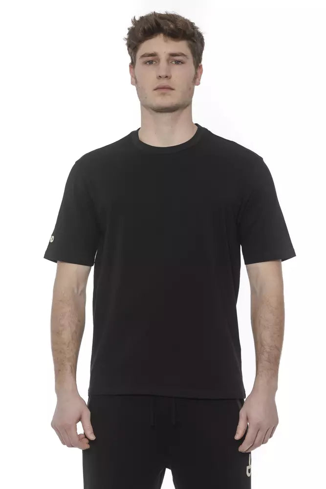 Tond Black Cotton Men T-Shirt $147.00 Tond Luzworld