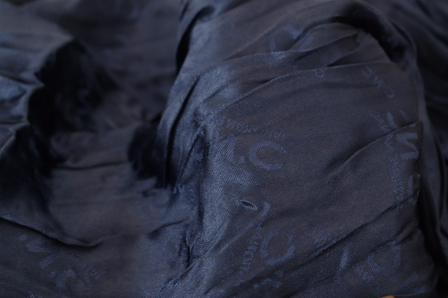 Costume National Blue Silk Shawl Foulard Fringes Scarf $260.00 Costume National Luzworld