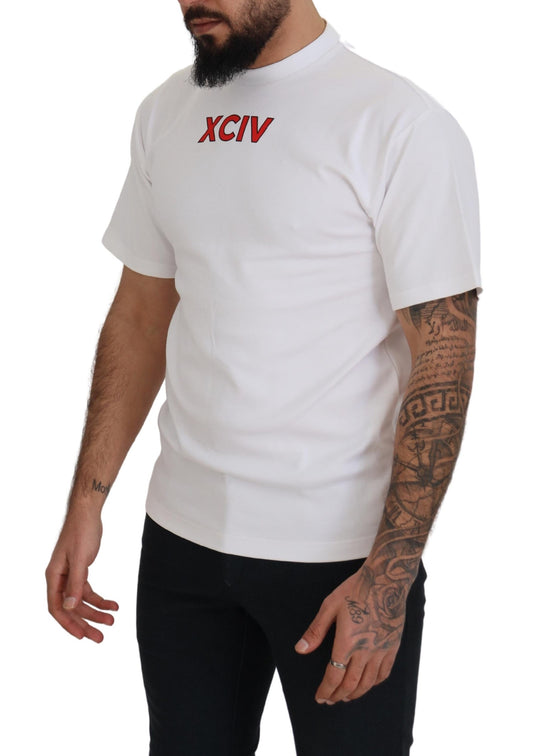GCDS White Logo Print Cotton Short Sleeves T-shirt $674.00 GCDS Luzworld