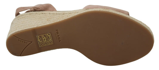 Prada Pink Suede Leather Ankle Strap Sandals $1891.00 Prada Luzworld