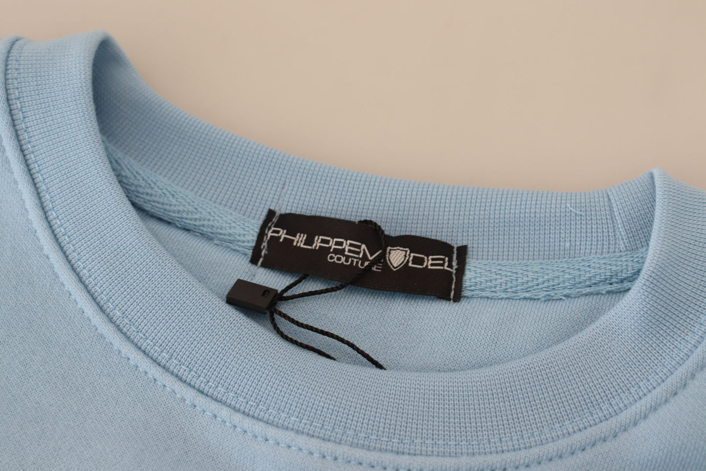 Philippe Model Light Blue Logo Printed Long Sleeves Sweater $501.00 Philippe Model Luzworld