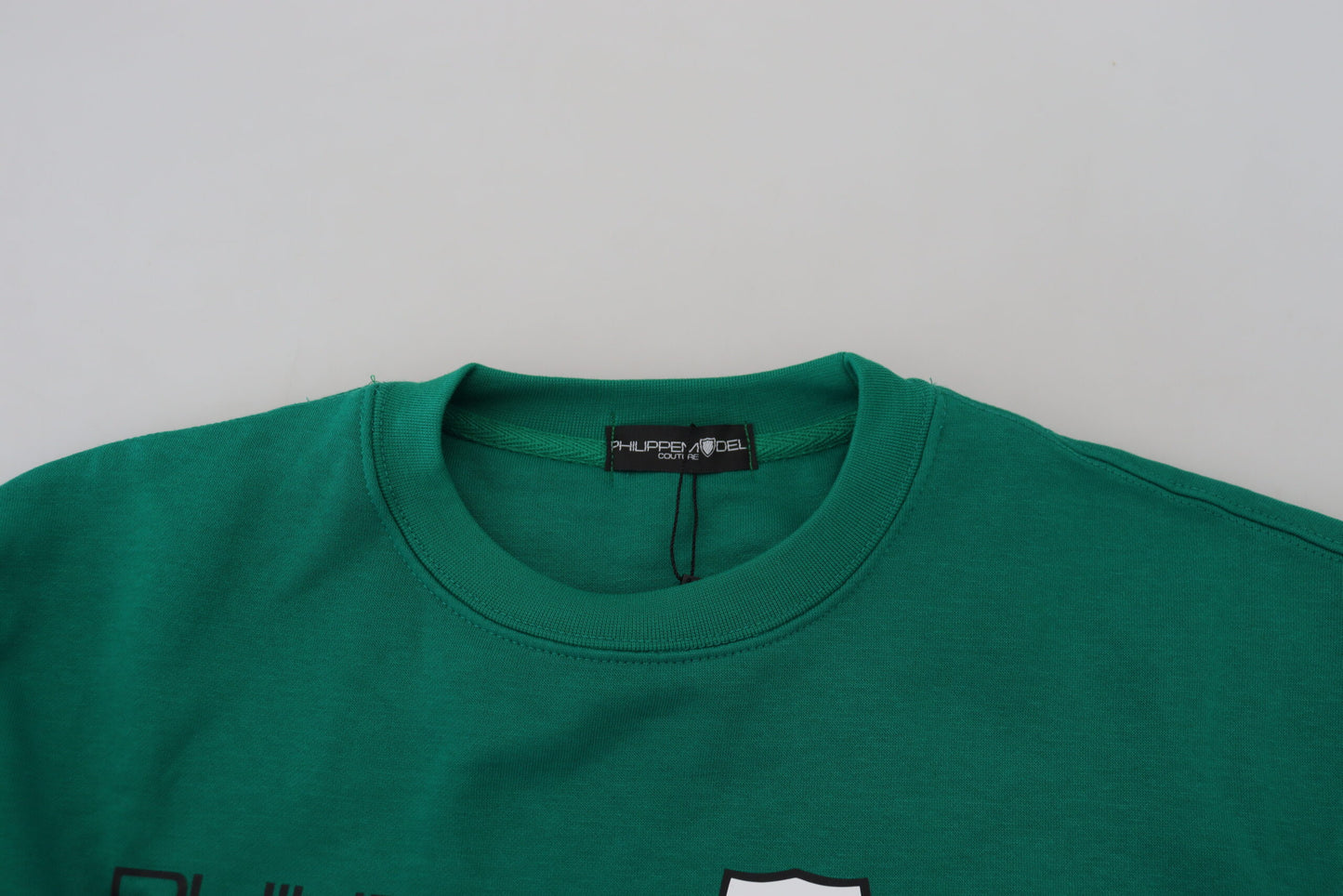 Philippe Model Green Printed Long Sleeves Pullover Sweater $268.00 Philippe Model Luzworld