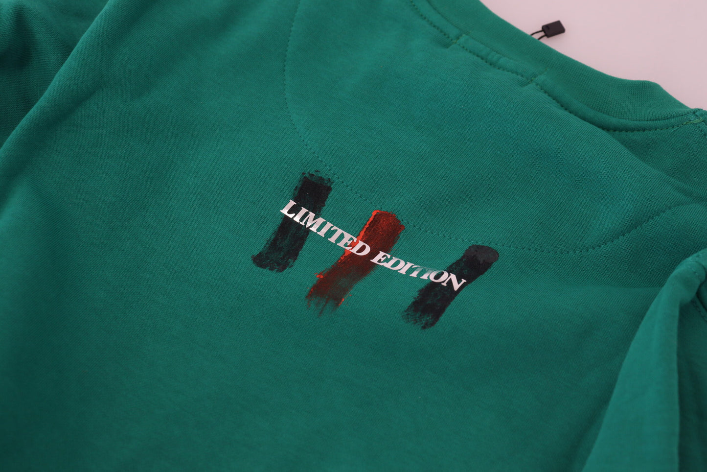 Philippe Model Green Printed Long Sleeves Pullover Sweater $268.00 Philippe Model Luzworld
