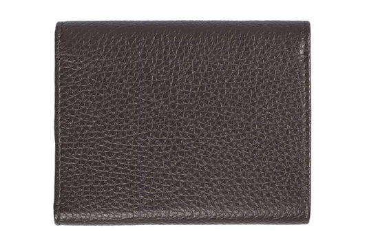 Trussardi Brown Leather Women Wallet $237.00 Trussardi Luzworld